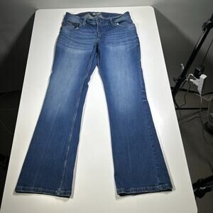 Wrangler Bootcut Jeans Women’s 14x32 Medium Wash Stretch Denim W Stitch